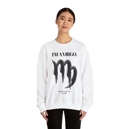 I'M AN VIRGO Unisex Crewneck Sweatshirt