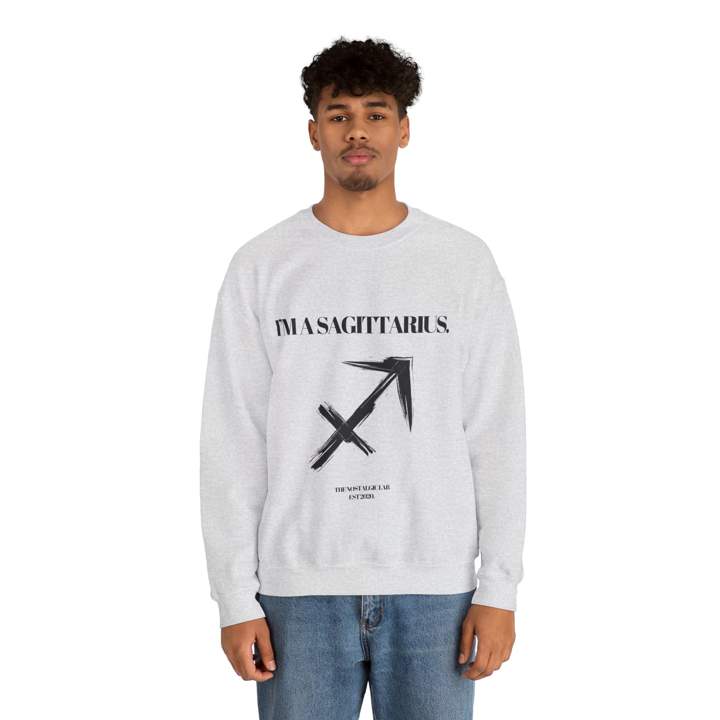 I'M A SAGITTARIUS Unisex Crewneck Sweatshirt