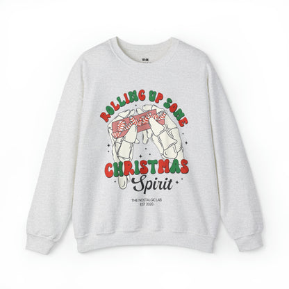 Rollin Christmas Spirit Unisex Crewneck Sweatshirt