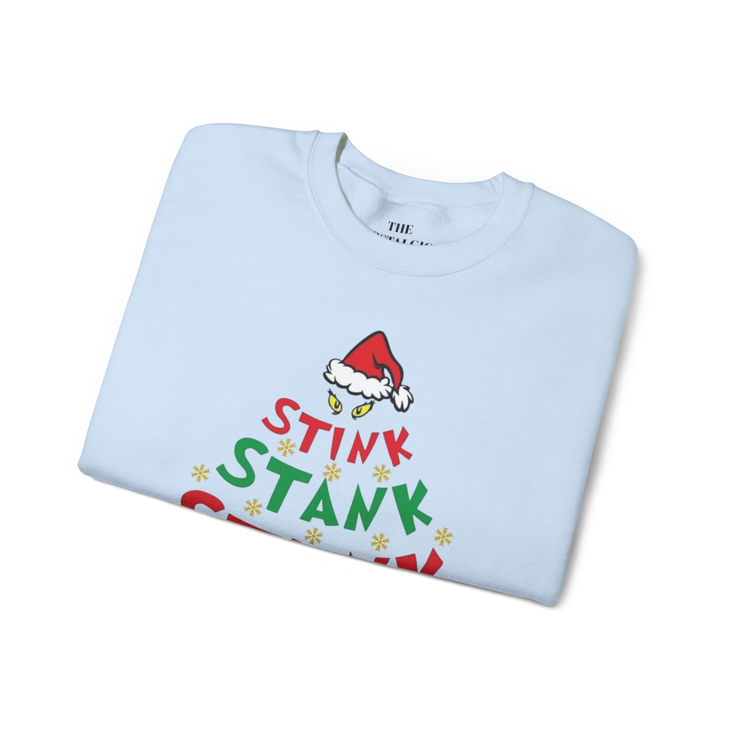 Stink Stank Stunk Grinch Unisex Crewneck Sweatshirt