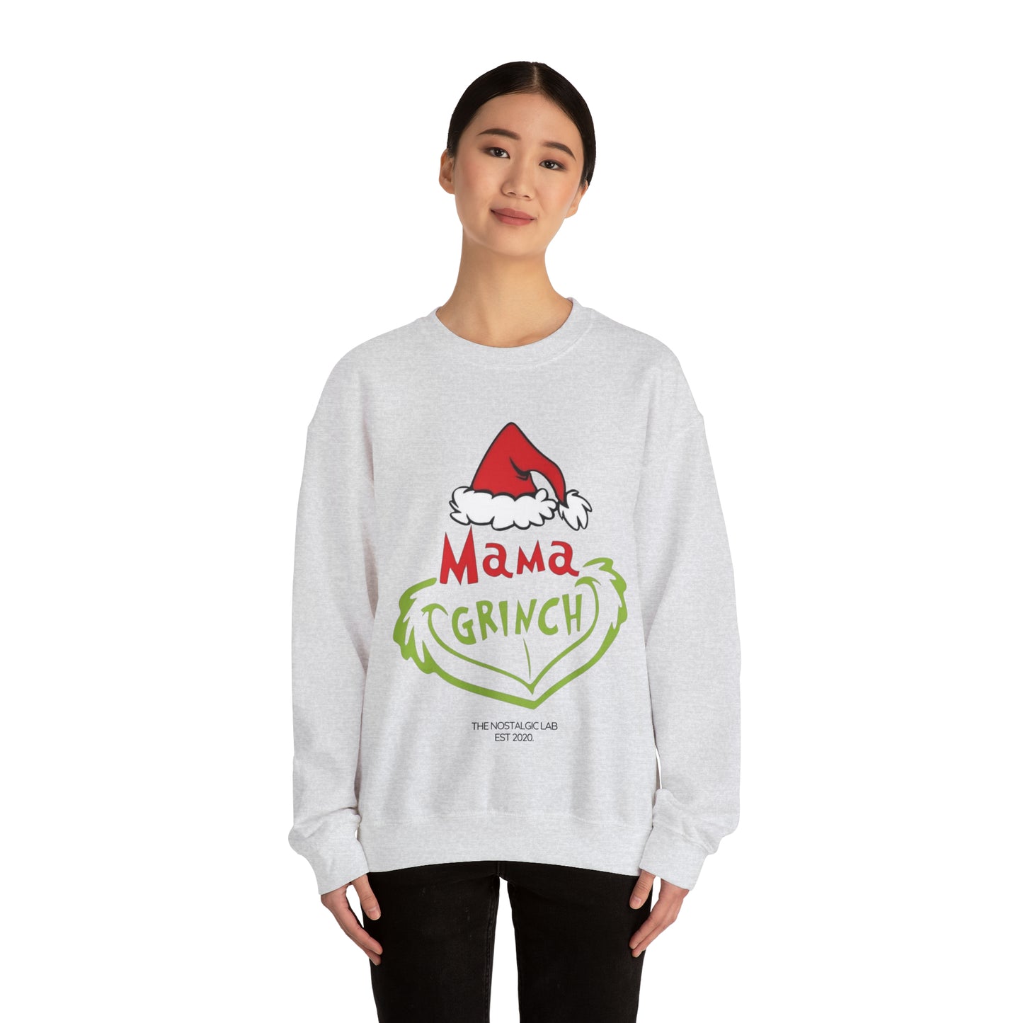 Mama Grinch Unisex Crewneck Sweatshirt
