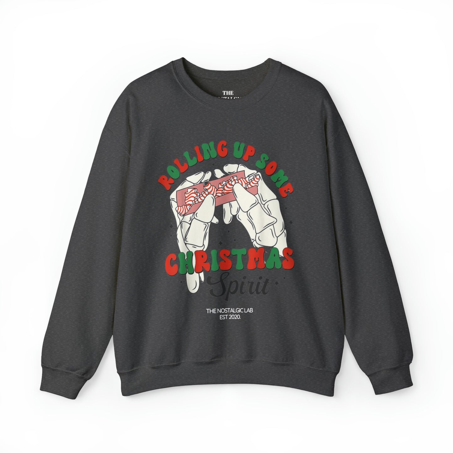 Rollin Christmas Spirit Unisex Crewneck Sweatshirt