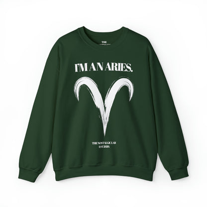 I'M AN ARIES Unisex Crewneck Sweatshirt