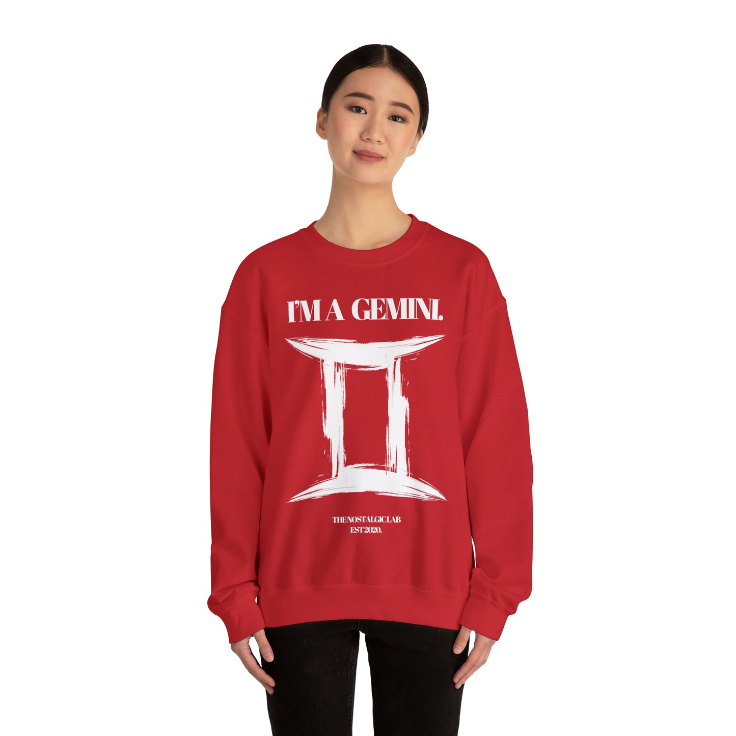 I'M A GEMINI Unisex Crewneck Sweatshirt