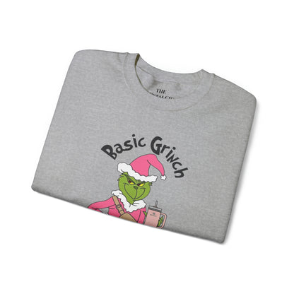 Basic Grinch Unisex Crewneck Sweatshirt