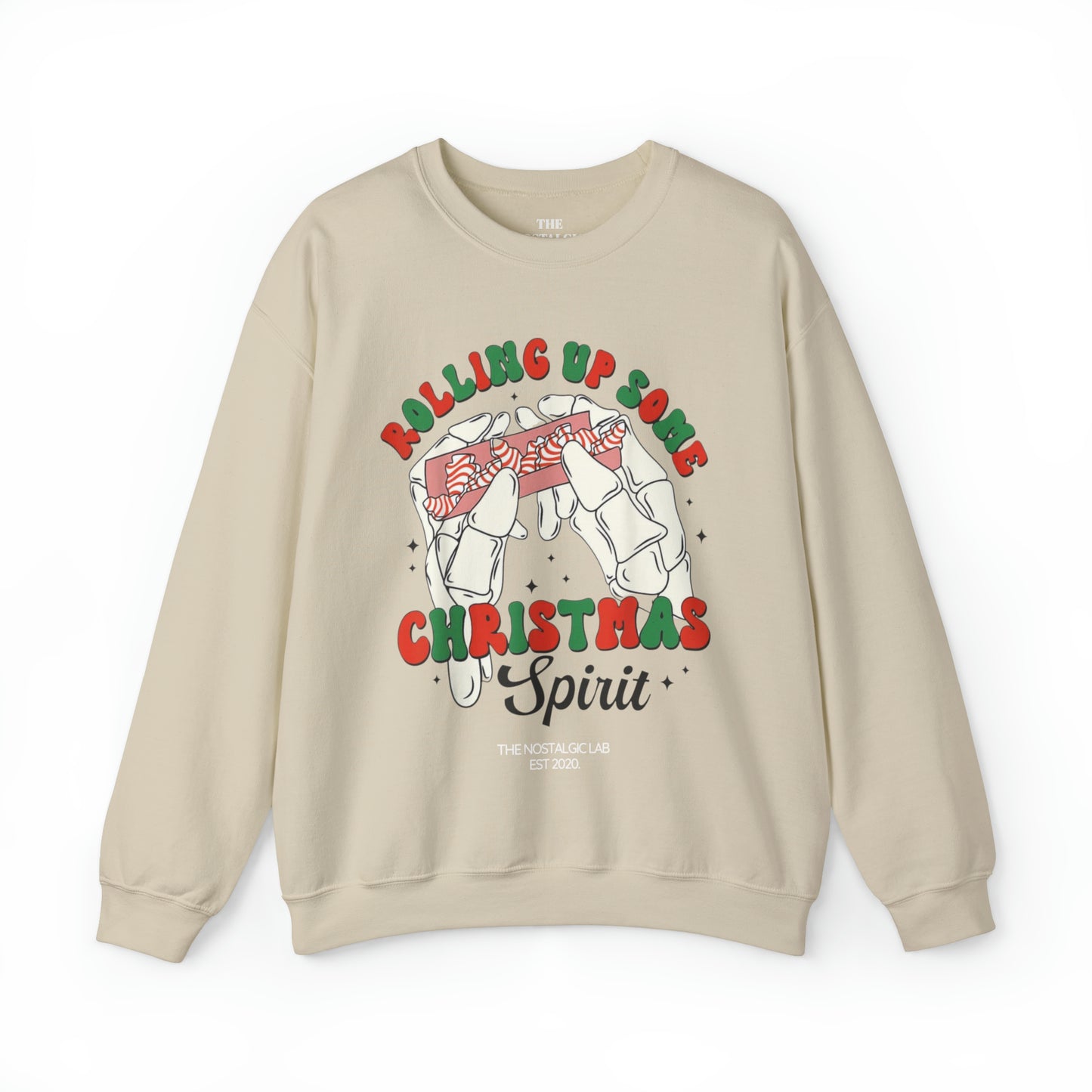 Rollin Christmas Spirit Unisex Crewneck Sweatshirt