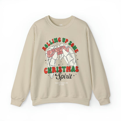 Rollin Christmas Spirit Unisex Crewneck Sweatshirt