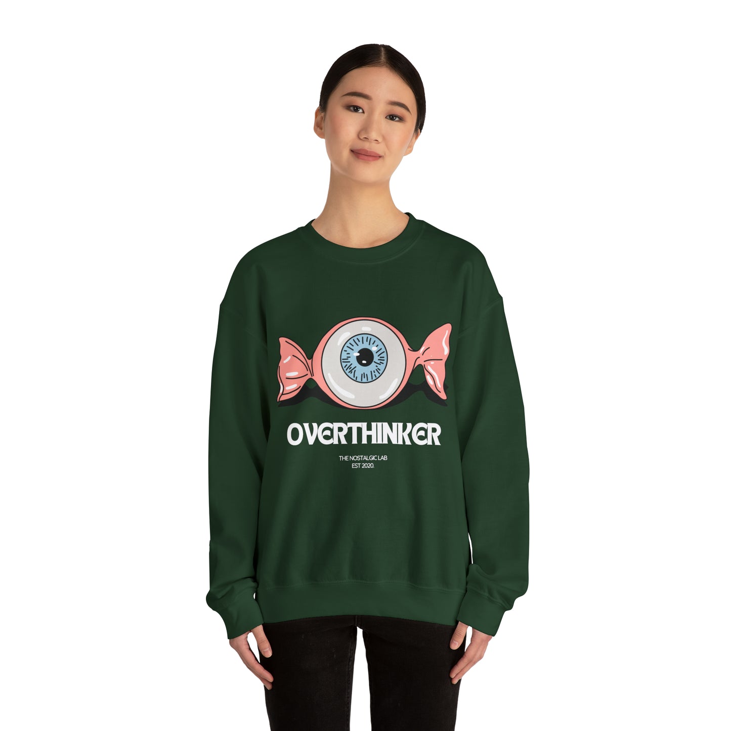 Overthinker Unisex Crewneck Sweatshirt