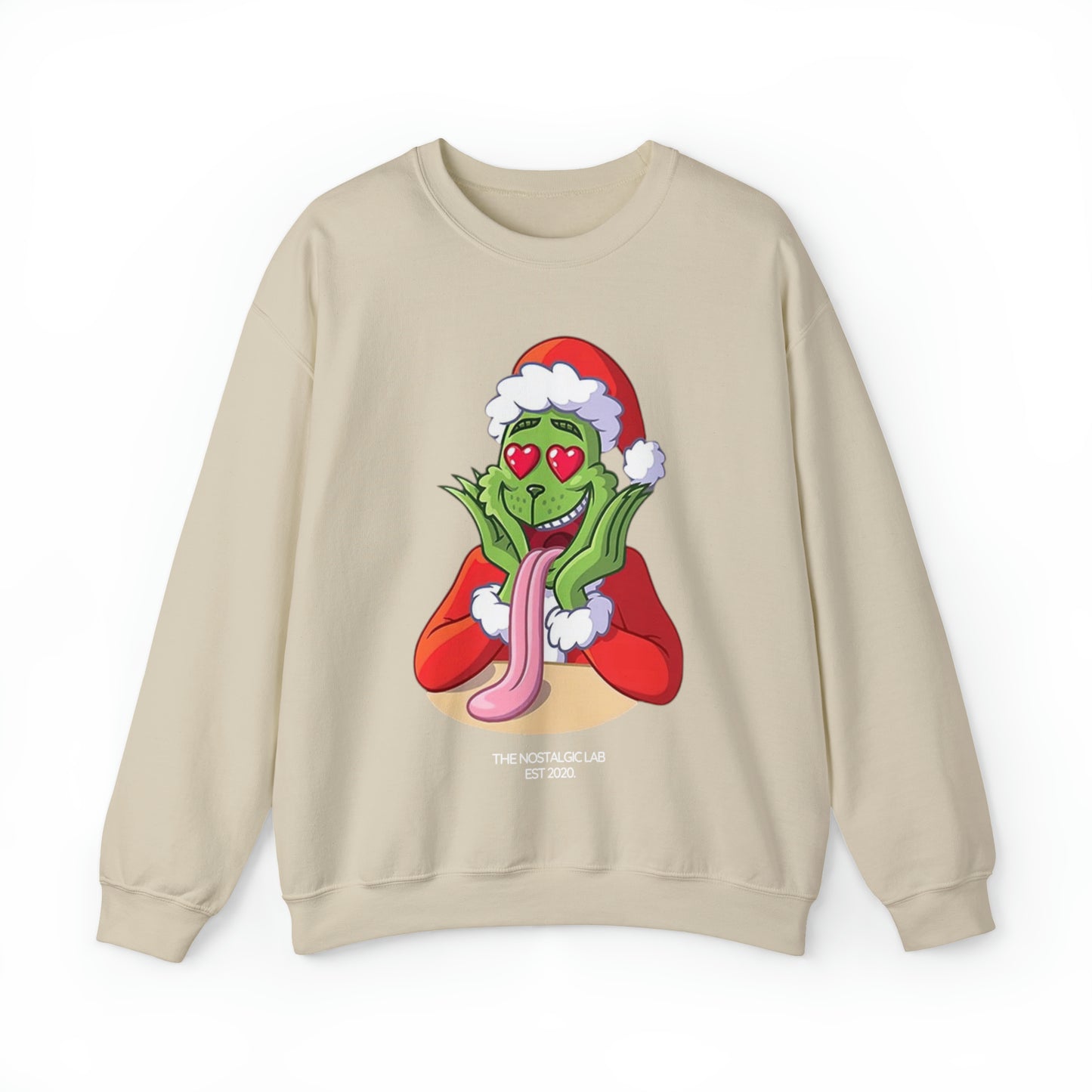 Grinch Heart Eyes Crewneck Sweatshirt