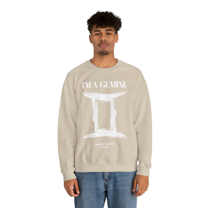 I'M A GEMINI Unisex Crewneck Sweatshirt
