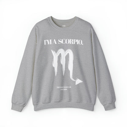 I'M A SCORPIO Unisex Crewneck Sweatshirt