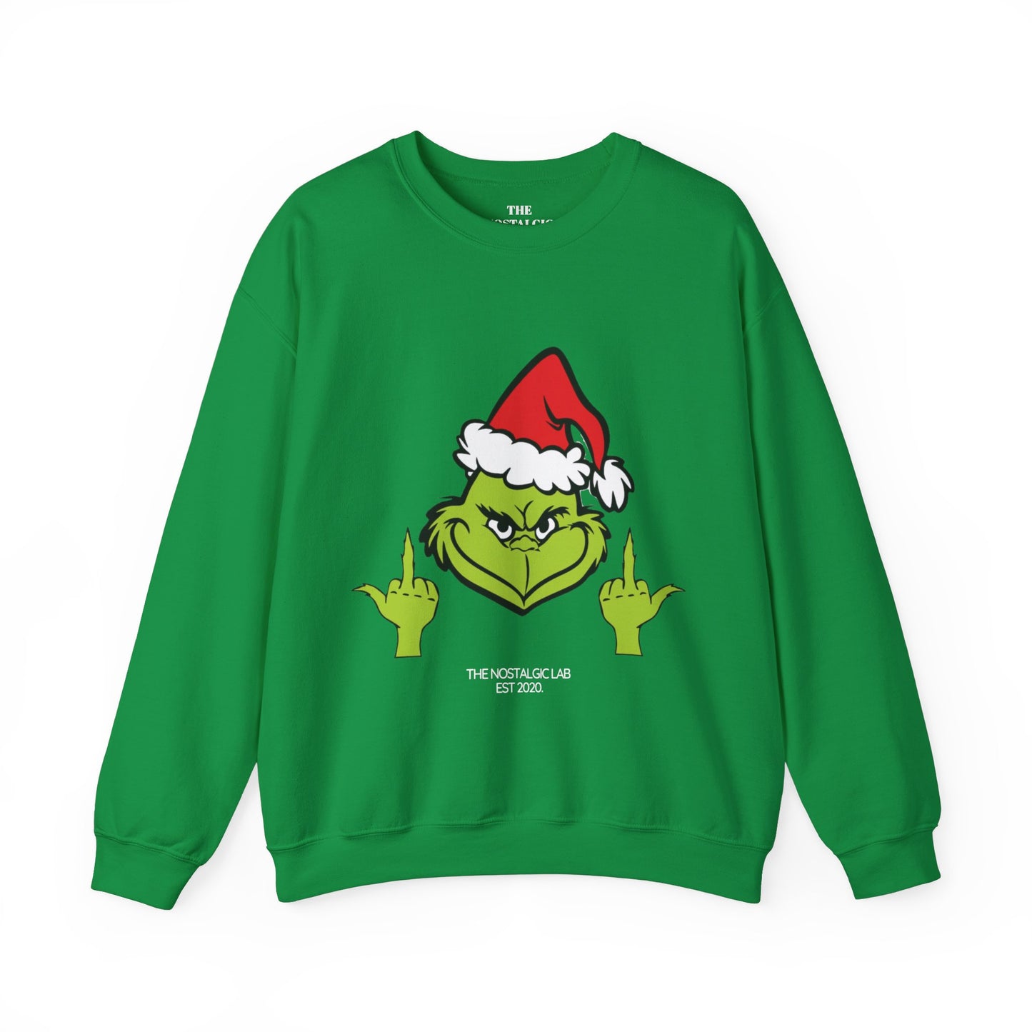 Grinch Finger Unisex Crewneck Sweatshirt