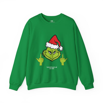 Grinch Finger Unisex Crewneck Sweatshirt