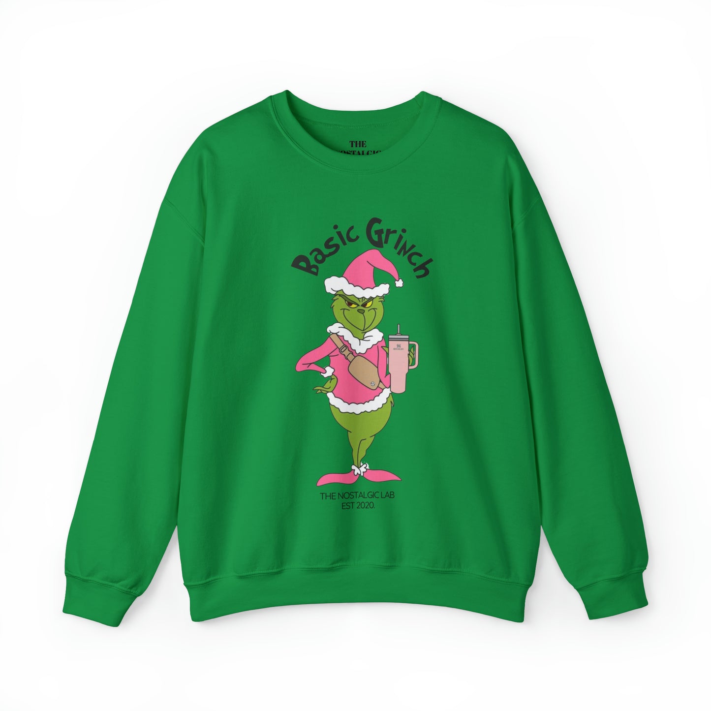 Basic Grinch Unisex Crewneck Sweatshirt
