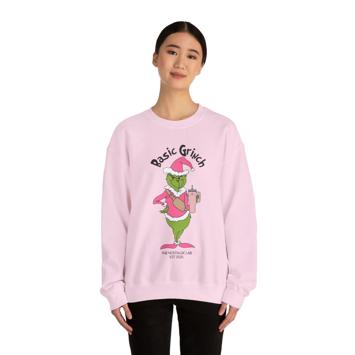 Basic Grinch Unisex Crewneck Sweatshirt