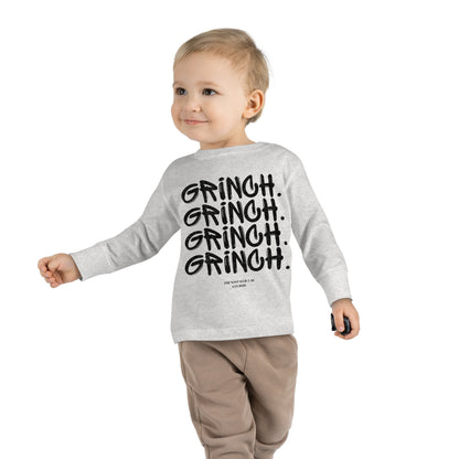 Grinch Toddler Long Sleeve Tee