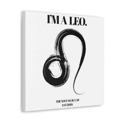 I'M A LEO Gallery Canvas