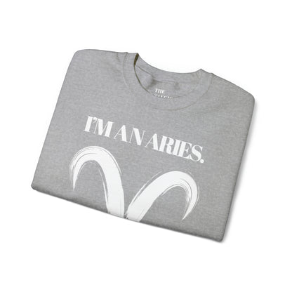 I'M AN ARIES Unisex Crewneck Sweatshirt