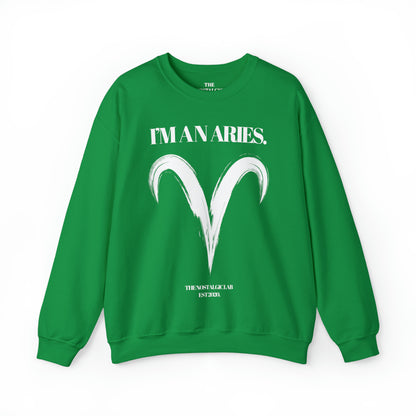 I'M AN ARIES Unisex Crewneck Sweatshirt