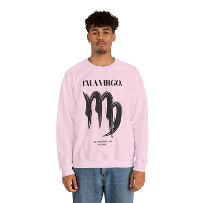 I'M AN VIRGO Unisex Crewneck Sweatshirt