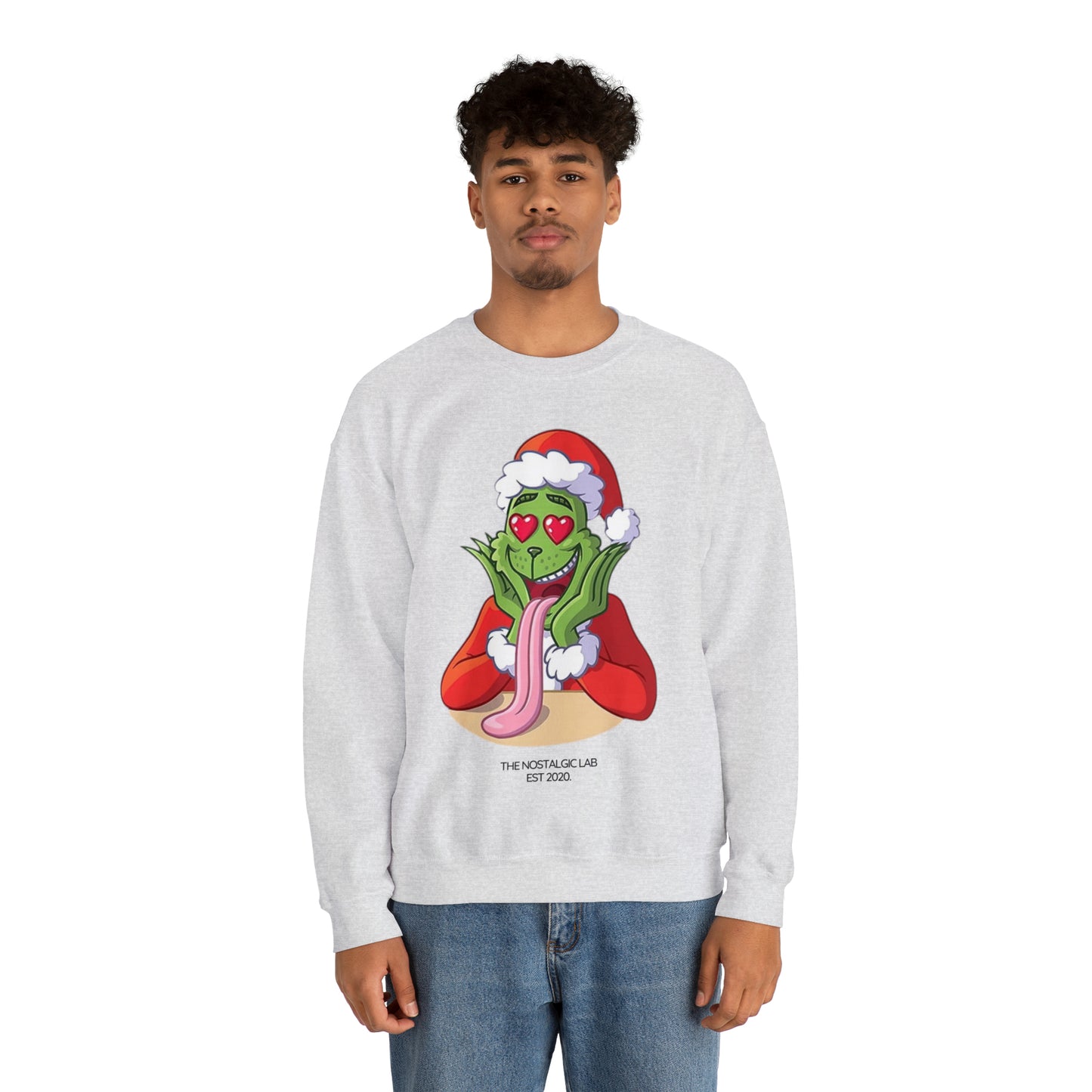 Grinch Heart Eyes Crewneck Sweatshirt
