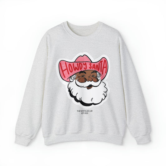 Howdy Santa Unisex Crewneck Sweatshirt