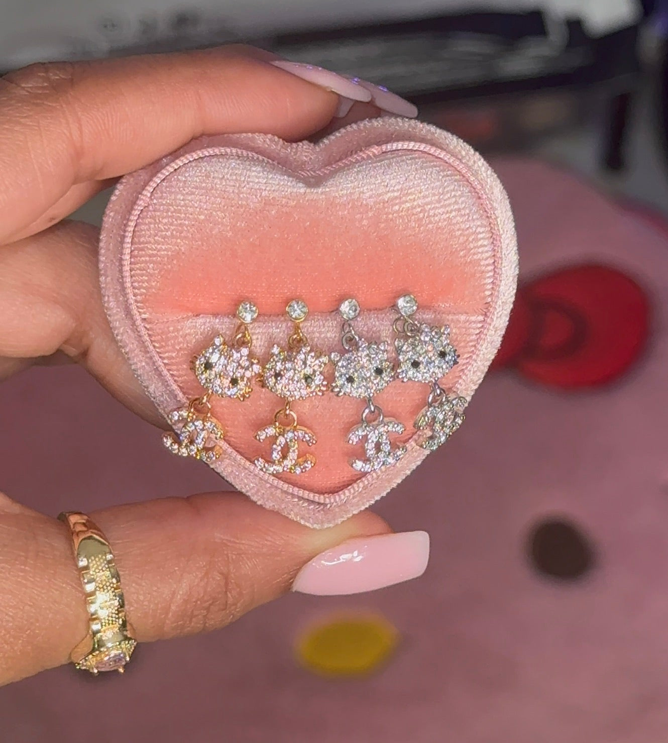 HK Face CC Nose Stud