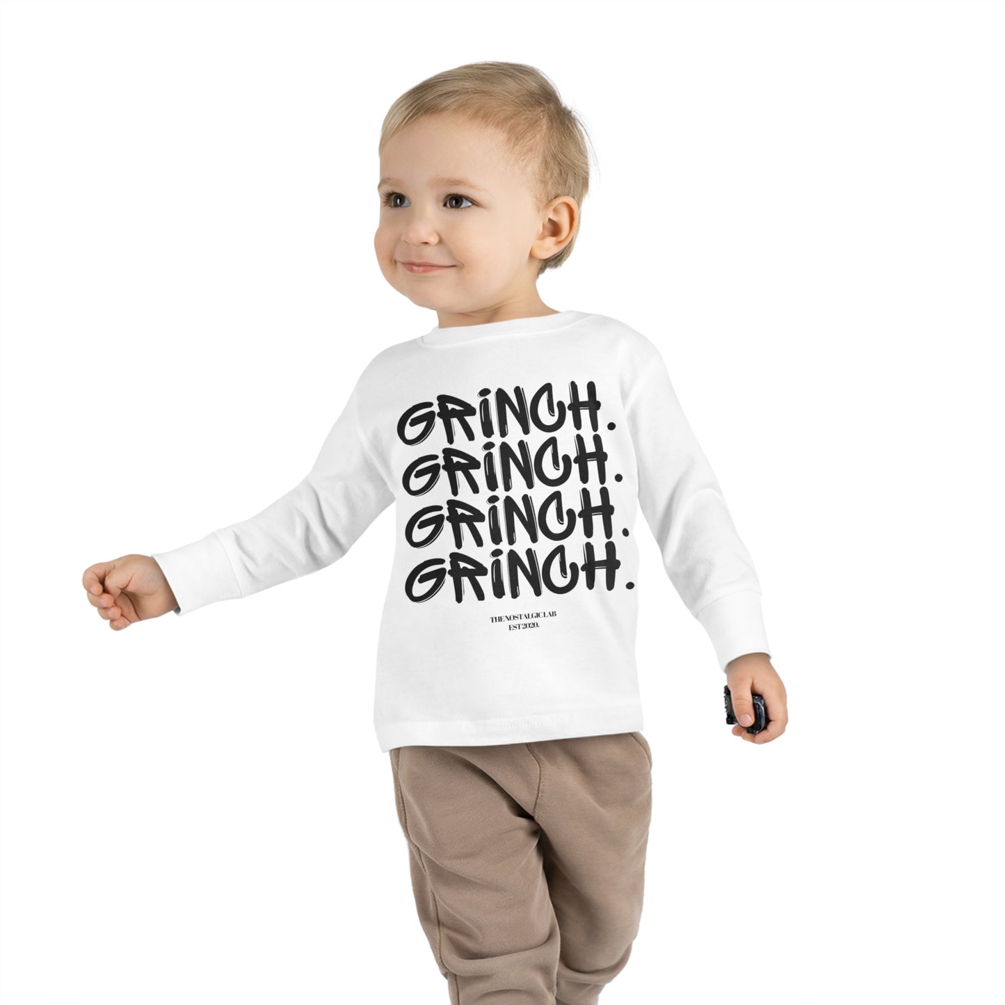 Grinch Toddler Long Sleeve Tee
