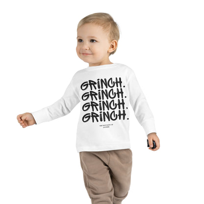Grinch Toddler Long Sleeve Tee