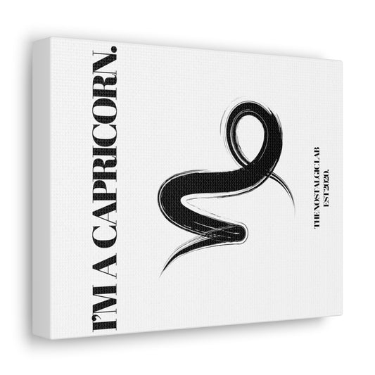 I'M A CAPRICORN Gallery Canvas