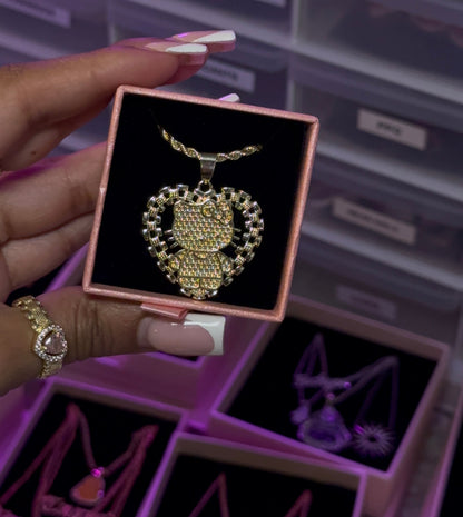HK Hrt Rolex Chain