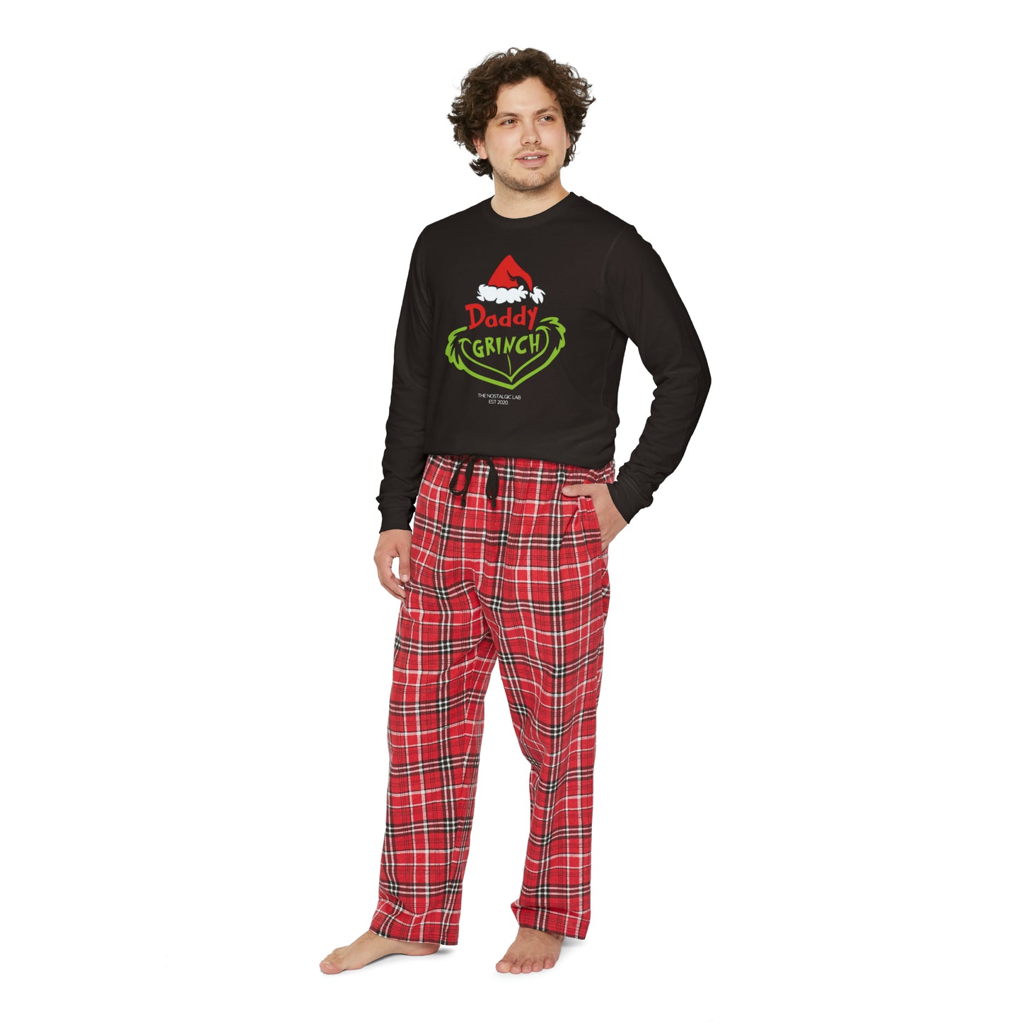Men's Daddy Grinch Pajama Set
