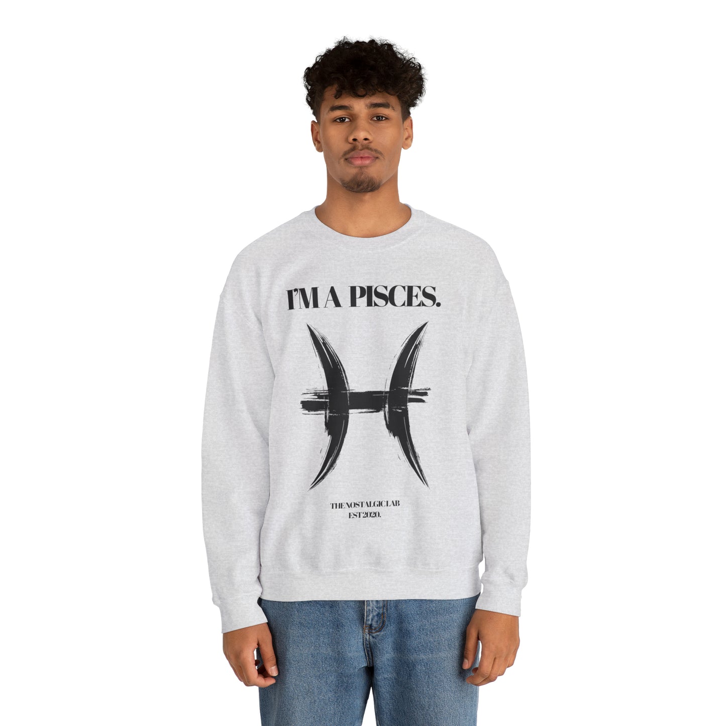 I'M A PISCES Unisex Crewneck Sweatshirt
