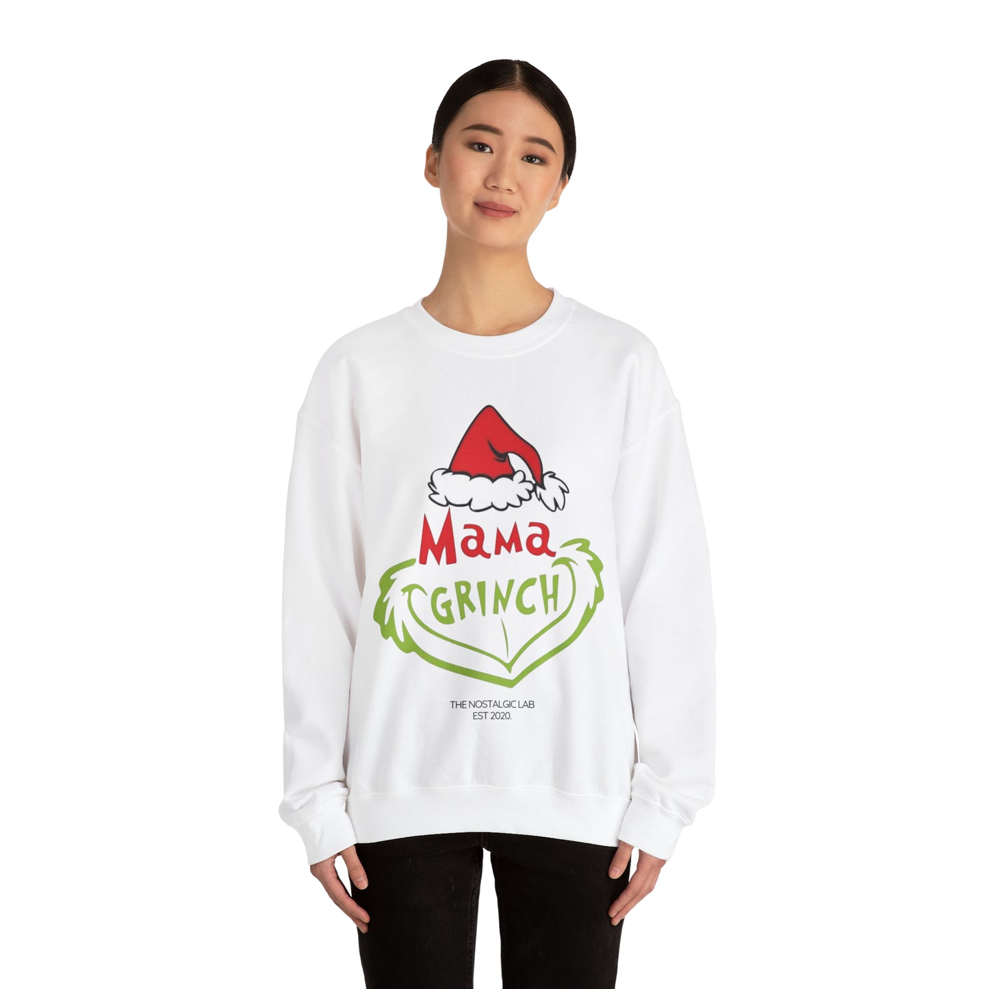 Mama Grinch Unisex Crewneck Sweatshirt