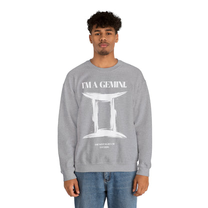 I'M A GEMINI Unisex Crewneck Sweatshirt
