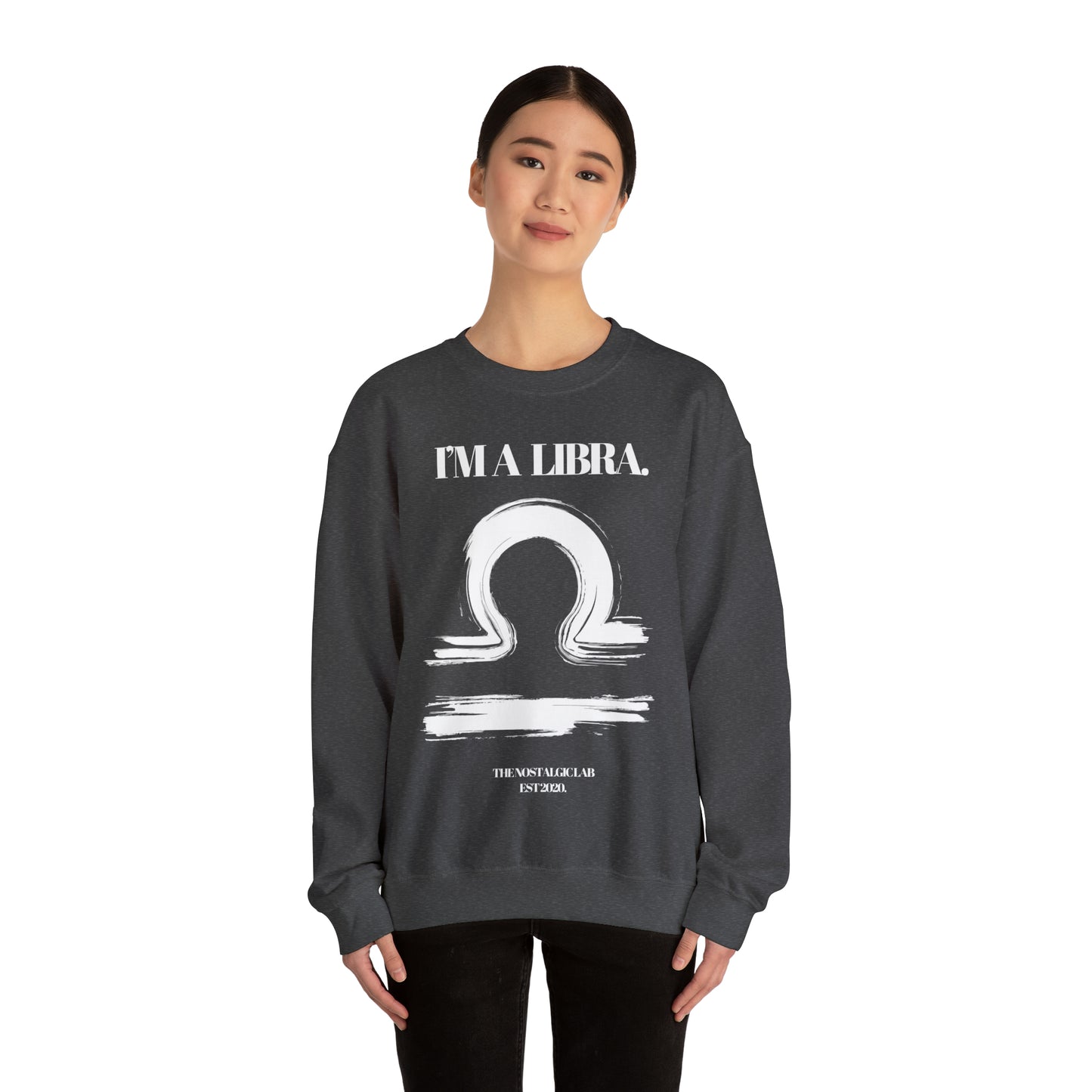 I'M A LIBRA Unisex Crewneck Sweatshirt