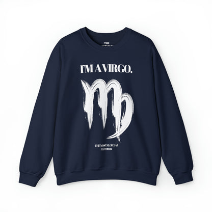 I'M AN VIRGO Unisex Crewneck Sweatshirt
