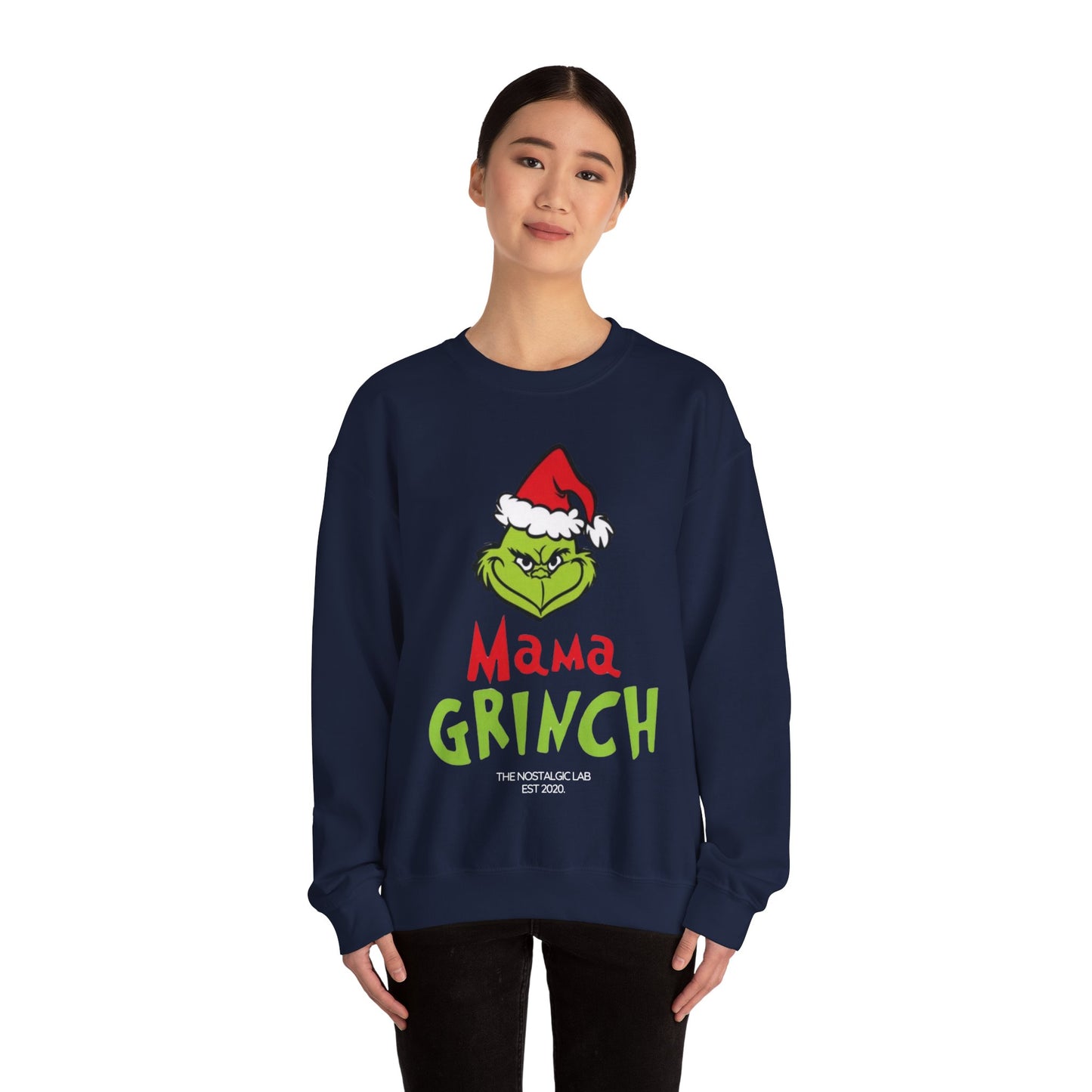 Mama Grinch Unisex Crewneck Sweatshirt