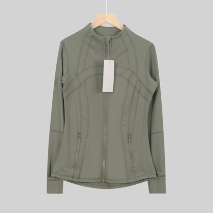 Lululemon Olive Green Full Zip Define Leggings Set