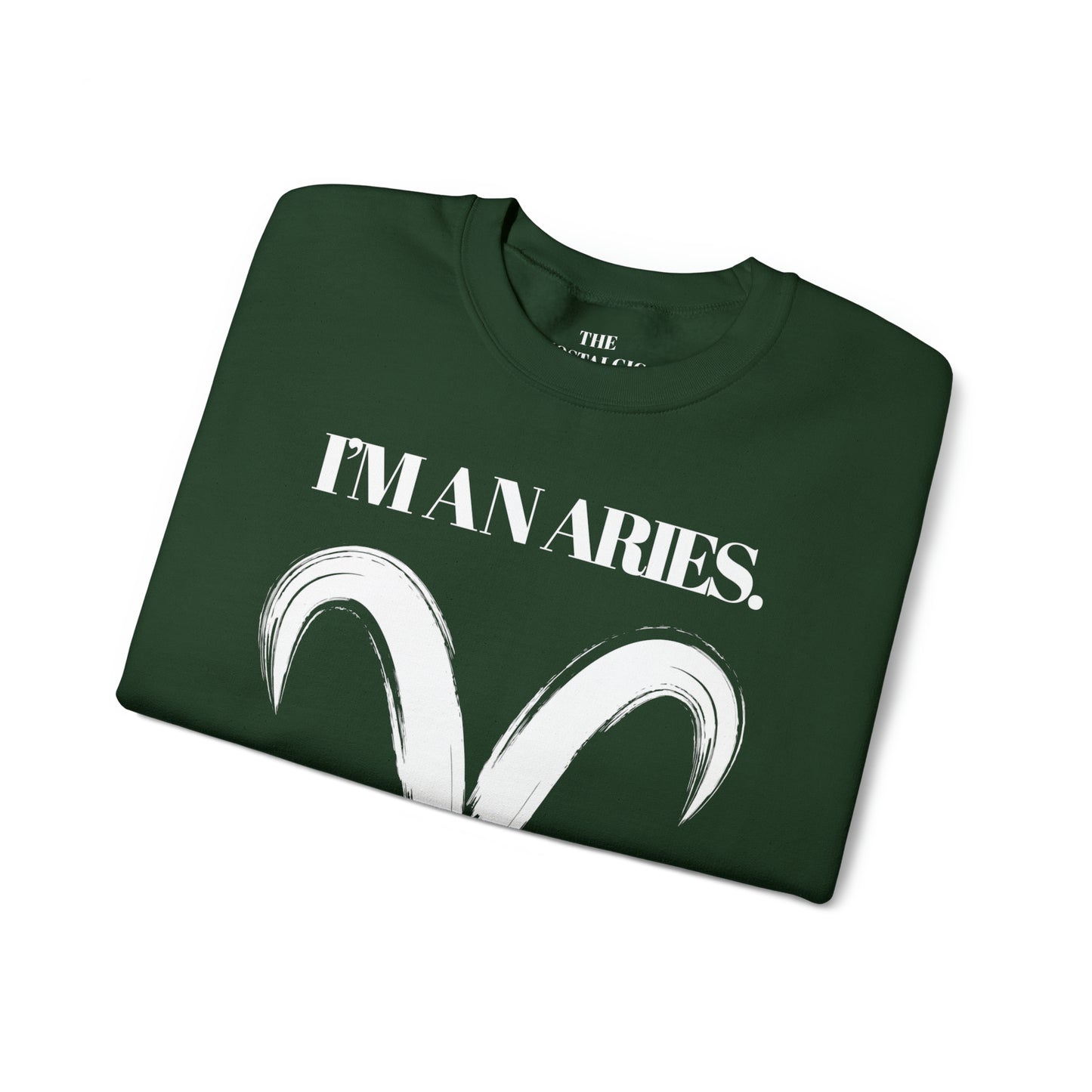 I'M AN ARIES Unisex Crewneck Sweatshirt