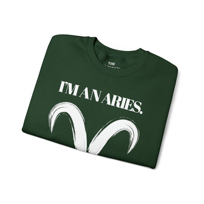 I'M AN ARIES Unisex Crewneck Sweatshirt