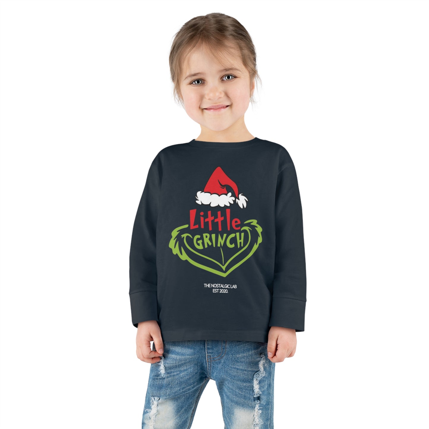 Grinch Toddler Long Sleeve Tee