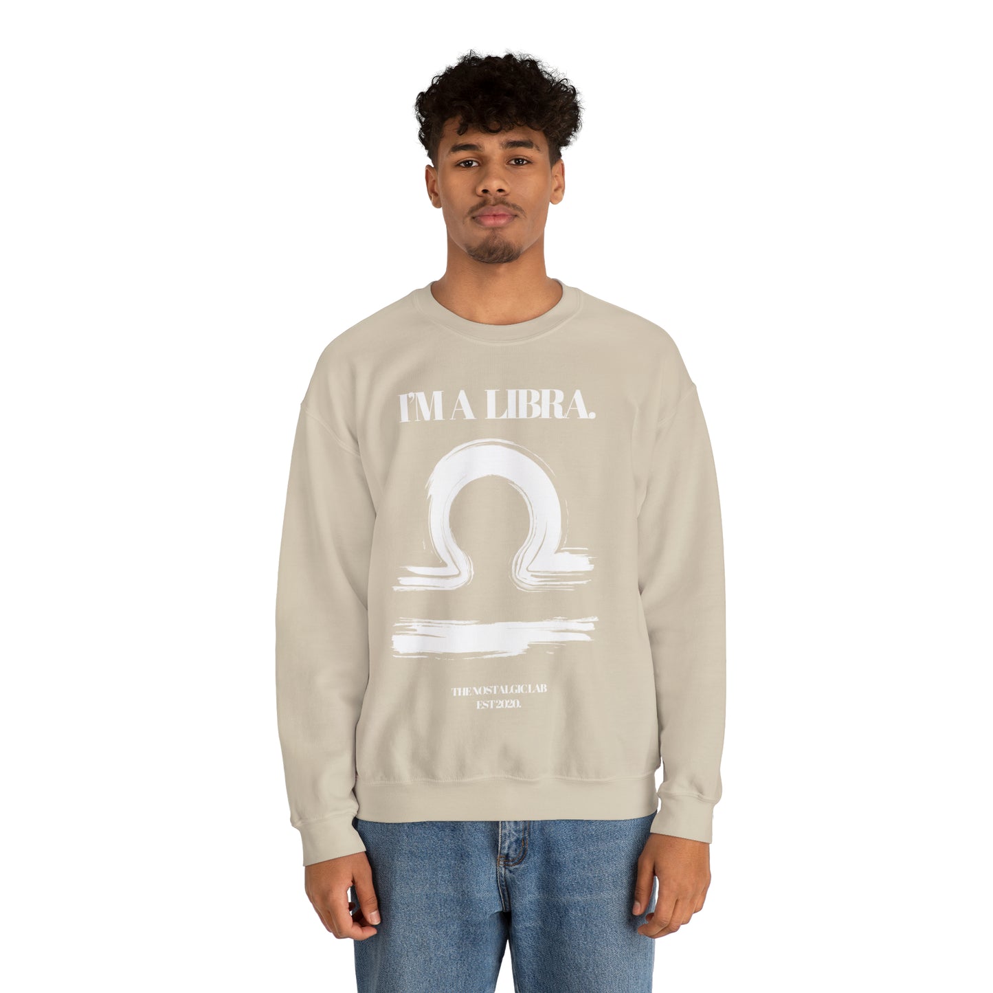 I'M A LIBRA Unisex Crewneck Sweatshirt