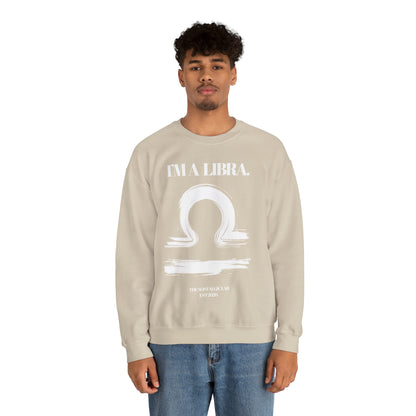 I'M A LIBRA Unisex Crewneck Sweatshirt