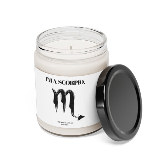 I'M A SCORPIO Candle