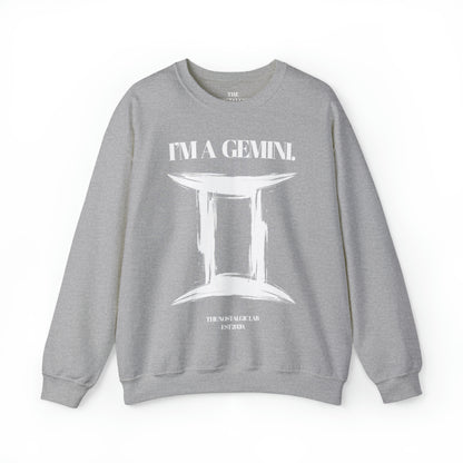 I'M A GEMINI Unisex Crewneck Sweatshirt