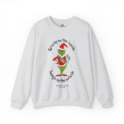 Bougie Grinch Unisex Crewneck Sweatshirt