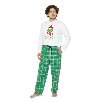Men's Papa Grinch Pajama Set