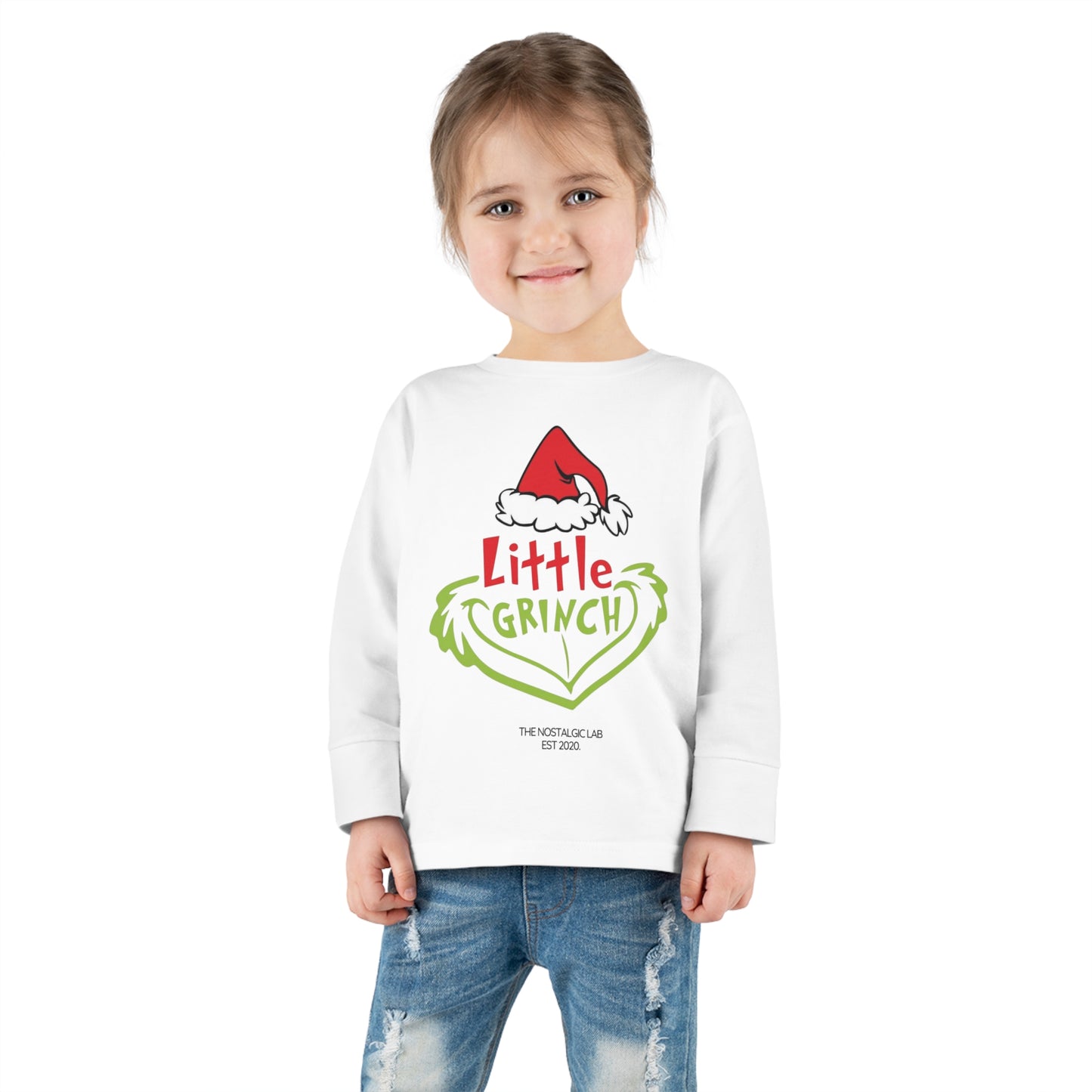 Grinch Toddler Long Sleeve Tee