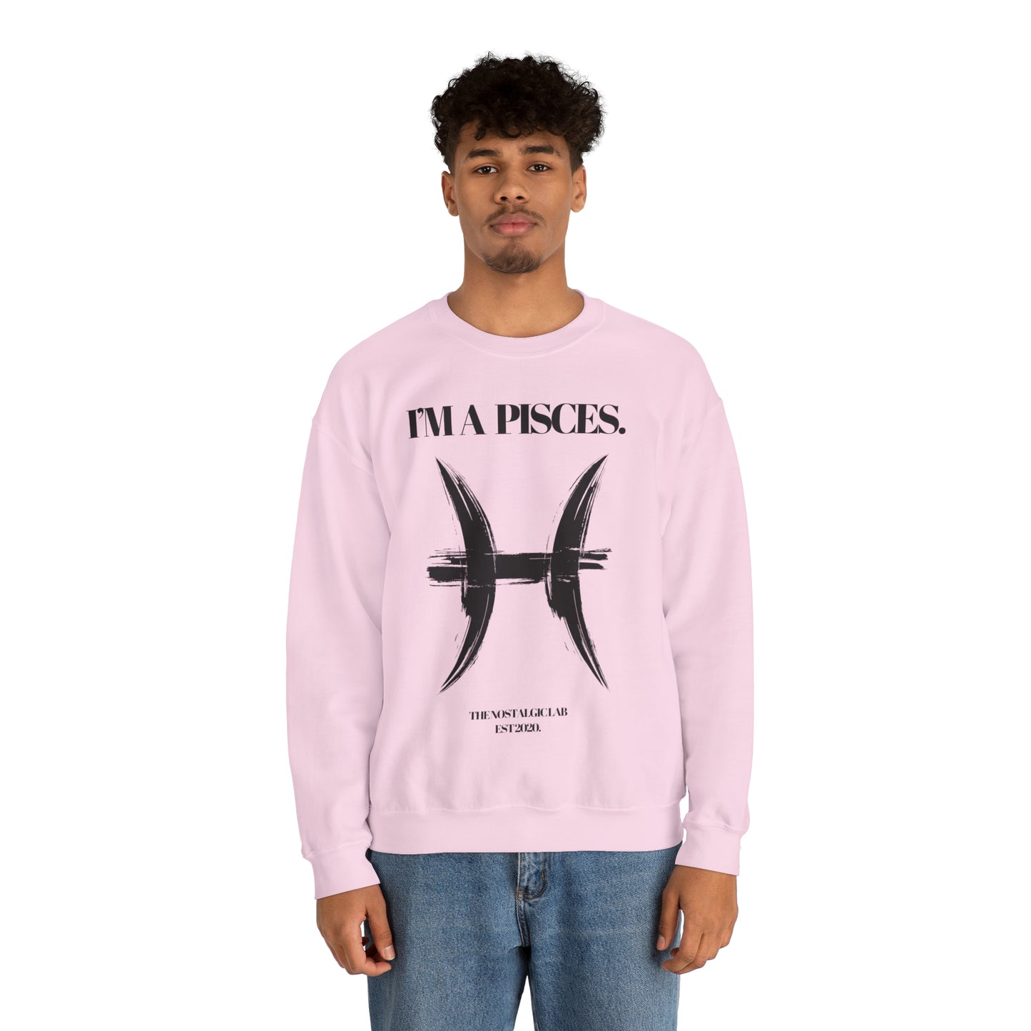 I'M A PISCES Unisex Crewneck Sweatshirt